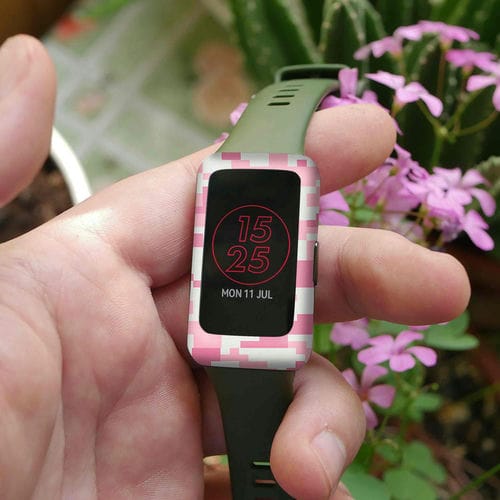 Huawei_Band 7_Army_Pink_Pixel_4